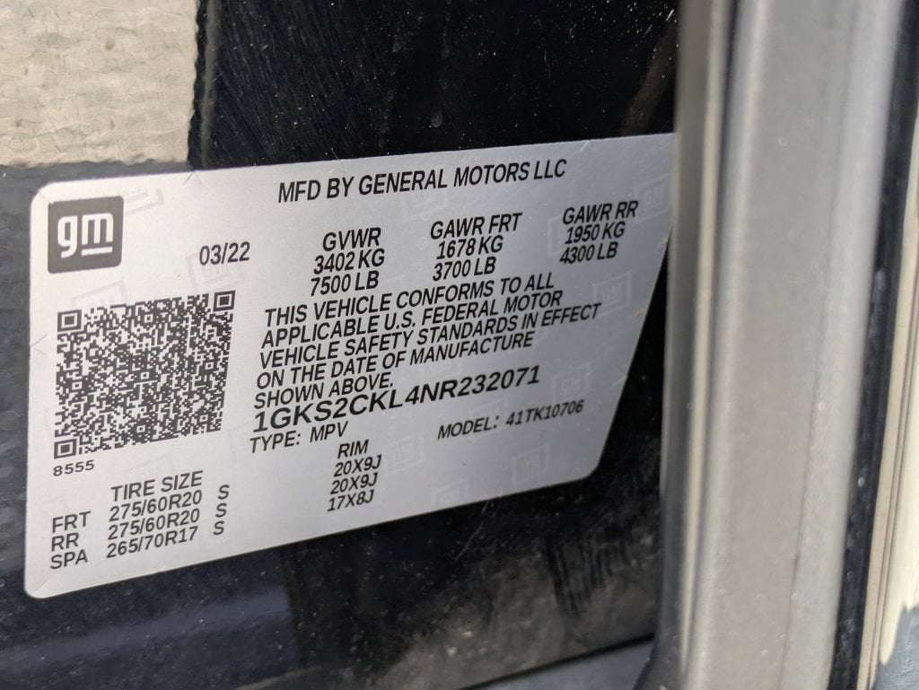 2022 GMC Yukon AT4