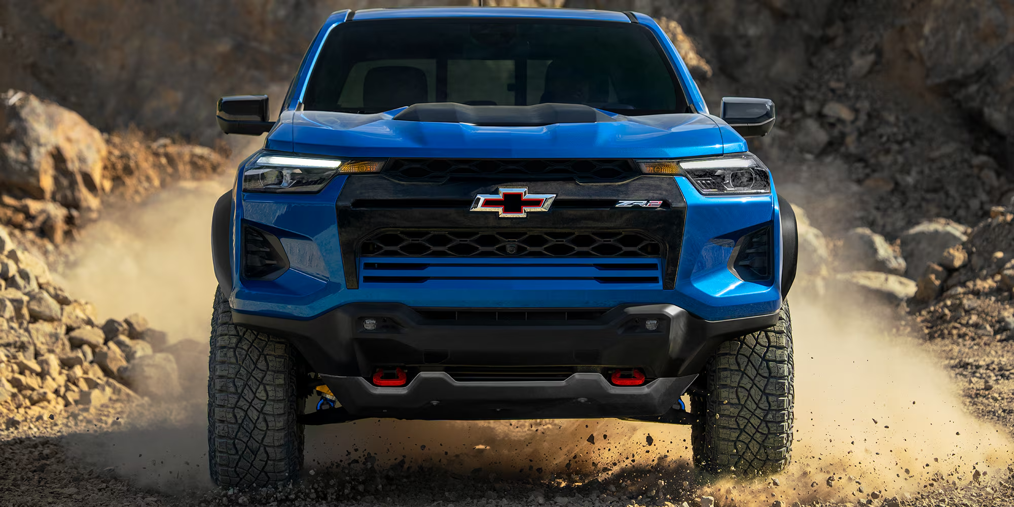 Front grille of the 2025 Chevrolet Colorado in Marietta