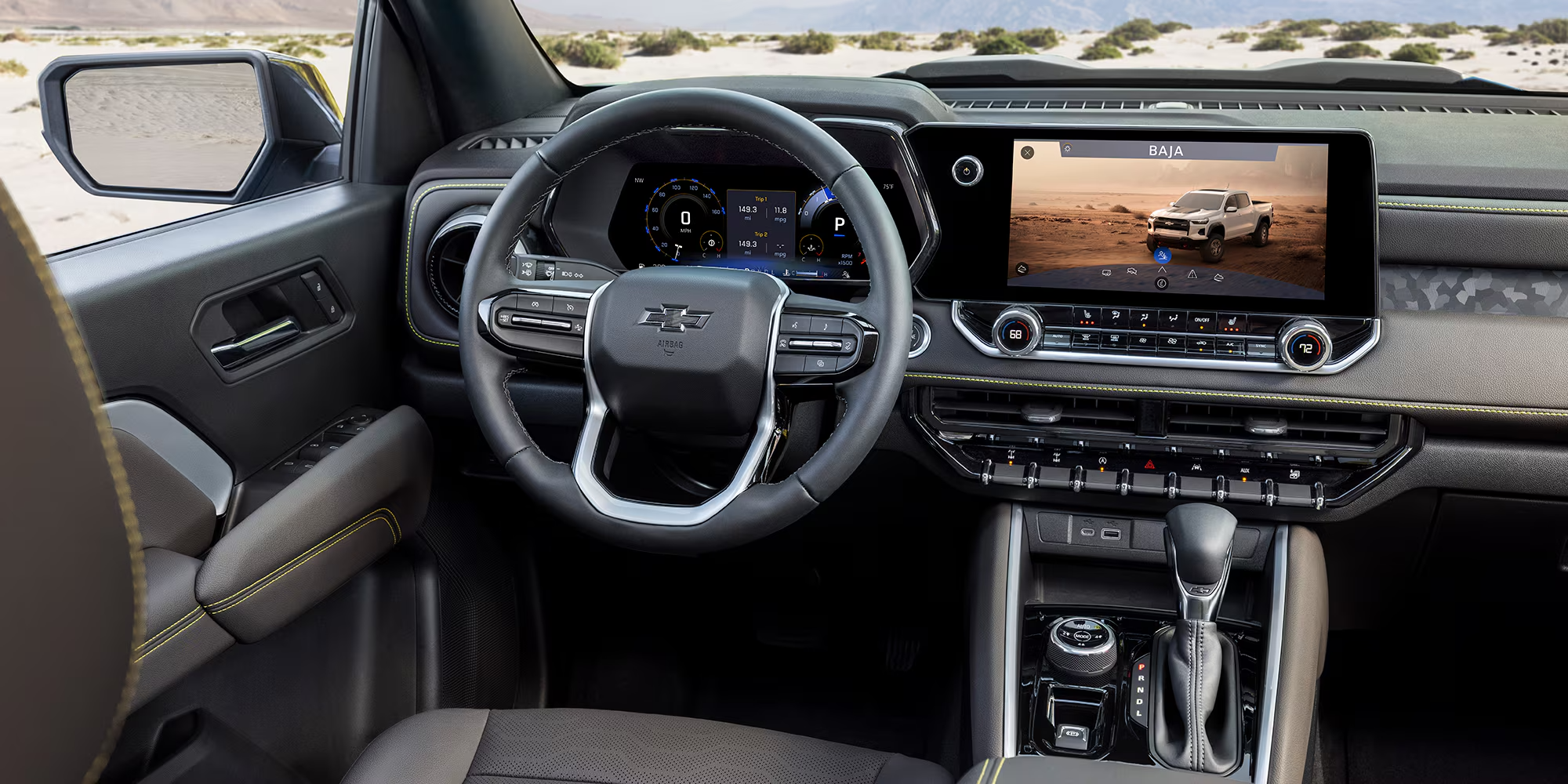 Interior of the 2025 Chevrolet Colorado near Parkersburg