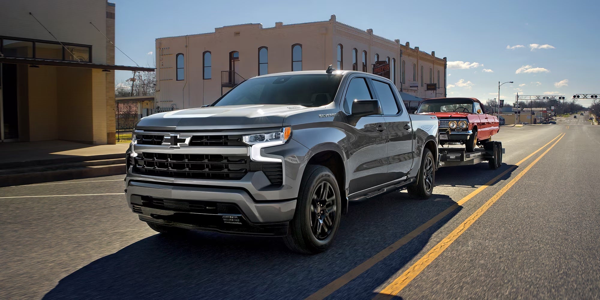 2026 Chevrolet Silverado driving in Marietta, OH
