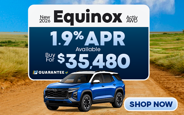 New 2026 Equinox ACTIV AWD offers in Marietta