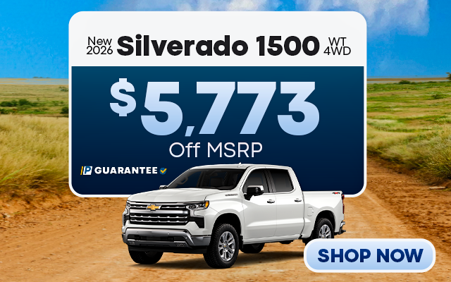 New 2026 Silverado 1500 offers in Marietta