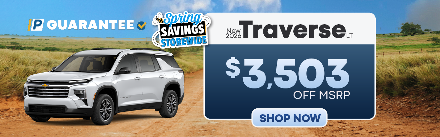 New 2026 Traverse Offer in Marietta, OH