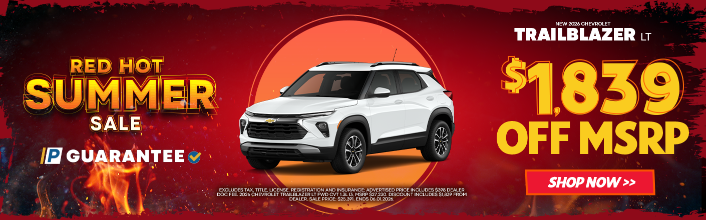 New 2026 Trailblazer offers in Marietta, OH