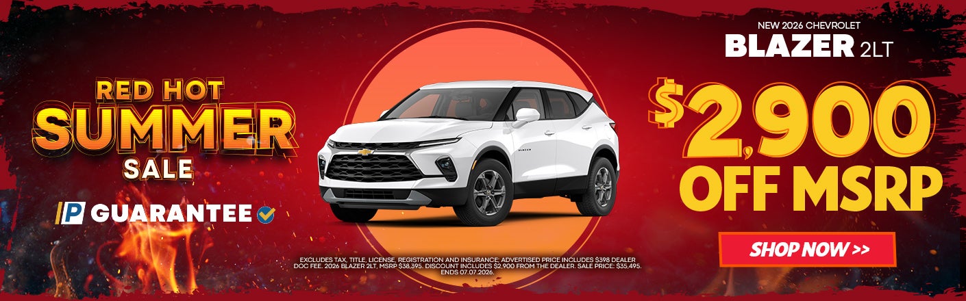 New 2026 Blazer offers in Marietta, OH