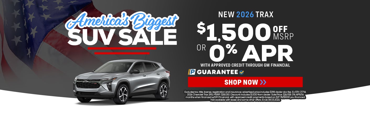 New 2026 Trax offers in Marietta, OH