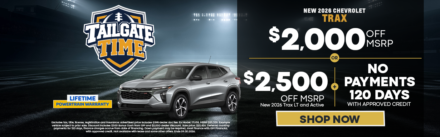 New 2026 Trax offers in Marietta, OH