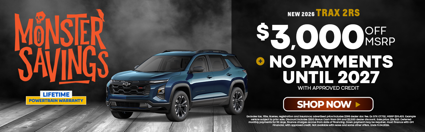 New 2026 Trax 2RS offers in Marietta, OH