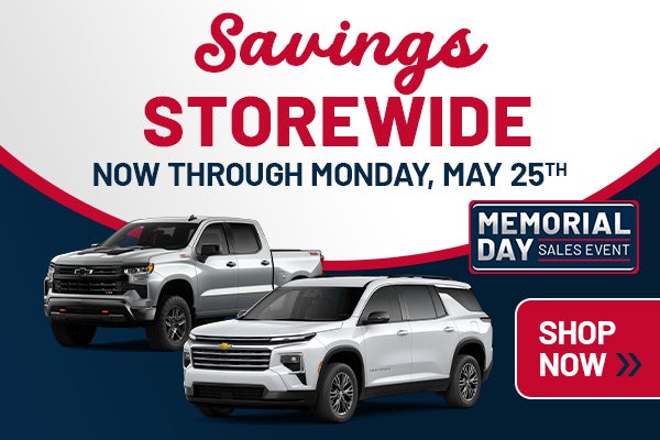 Memorial Day savings event in Marietta, OH