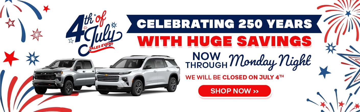 4th of July Savings in Marietta, OH