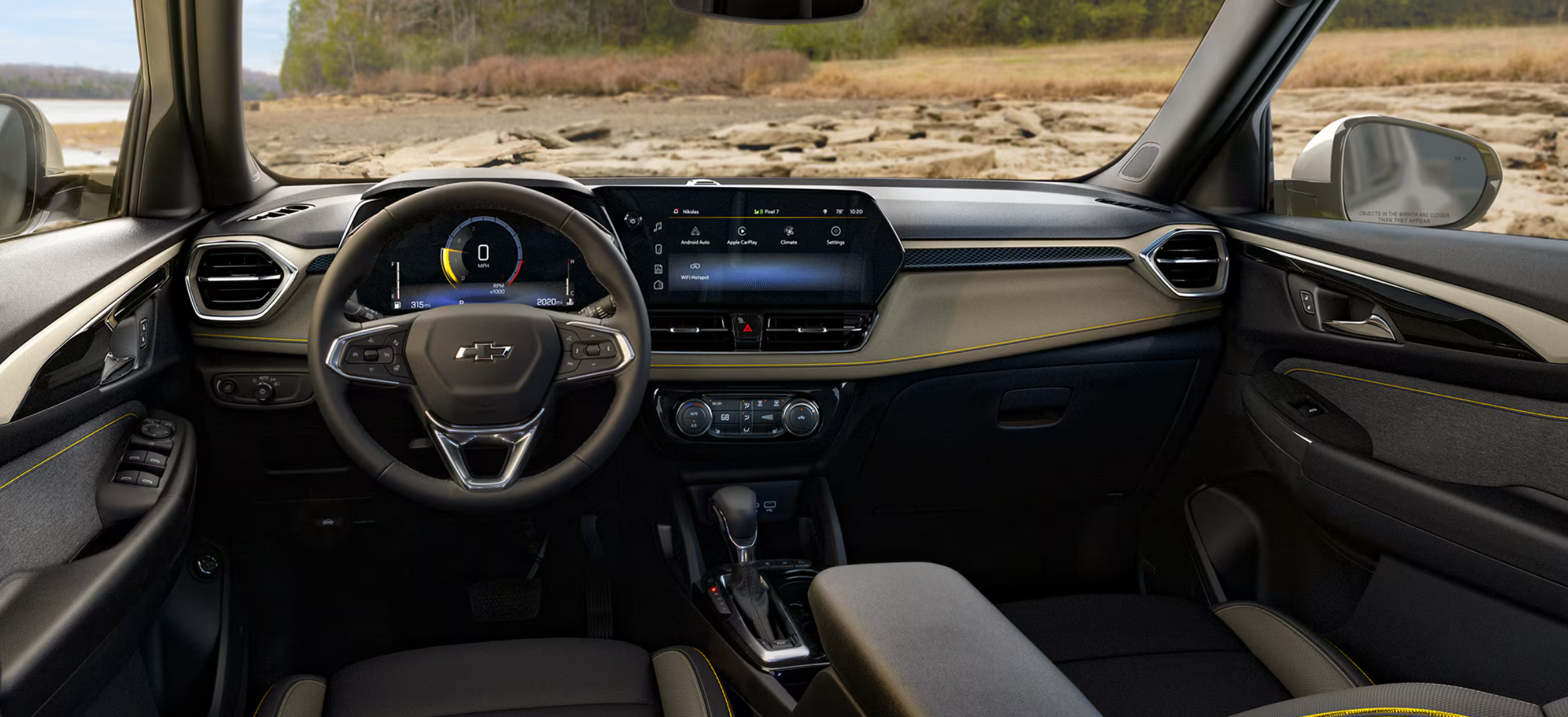Interior of the 2026 Chevrolet Trailblazer Near Williamstown