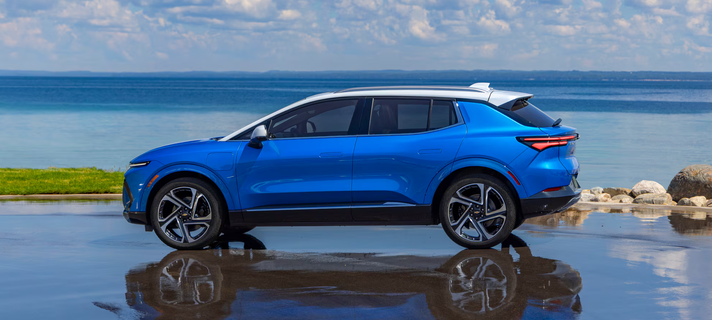 New blue 2026 Chevrolet Equinox EV in Marietta, OH