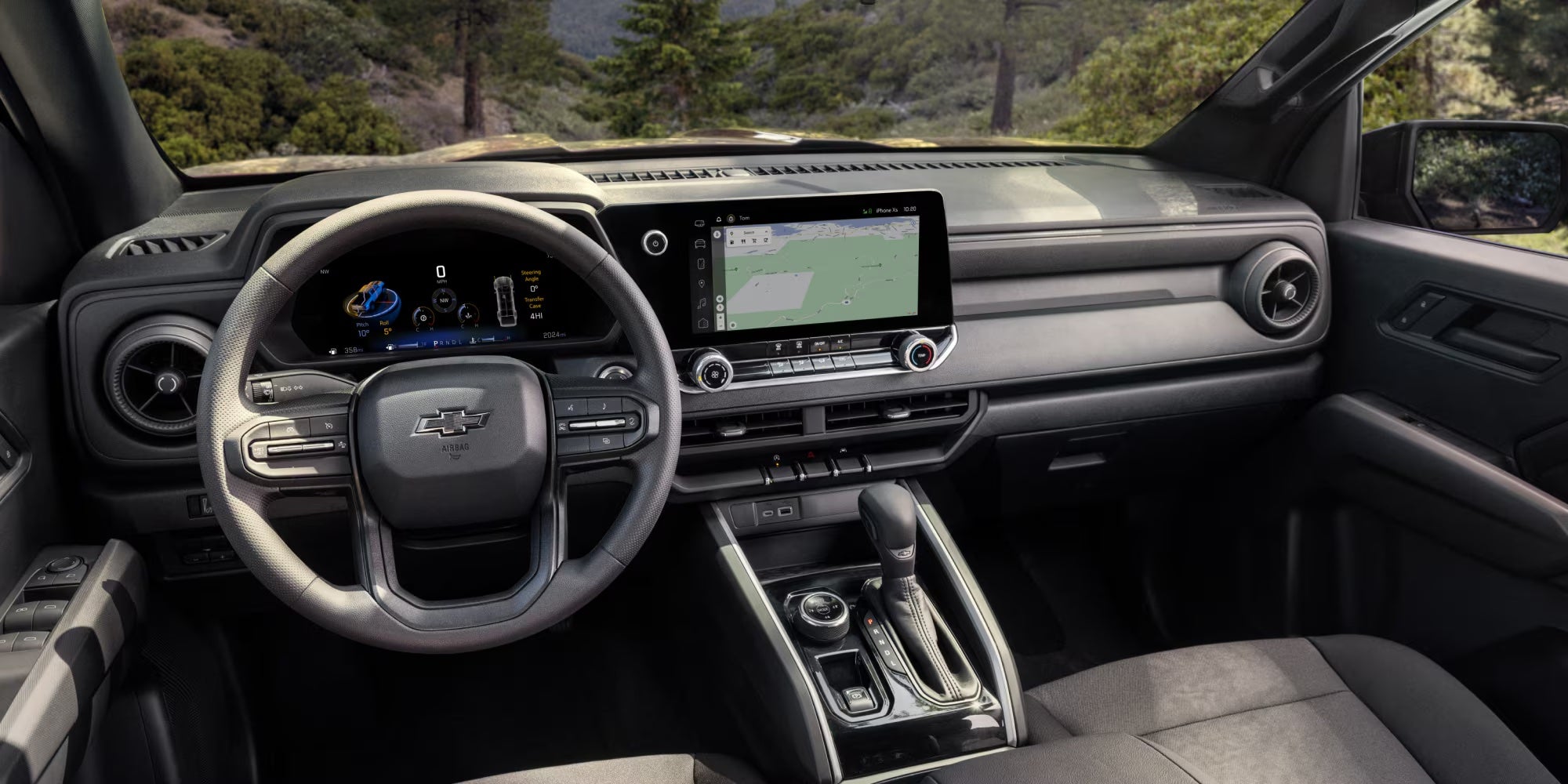 Front interior of 2026 Chevy Colorado for sale near Williamstown