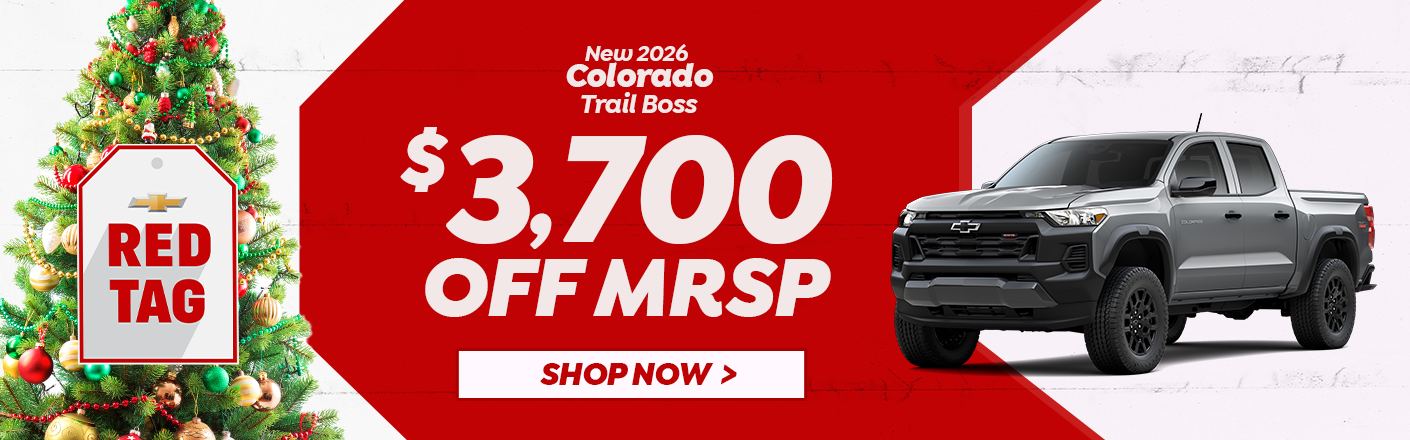 New 2026 Colorado Trail Boss Offer in Marietta