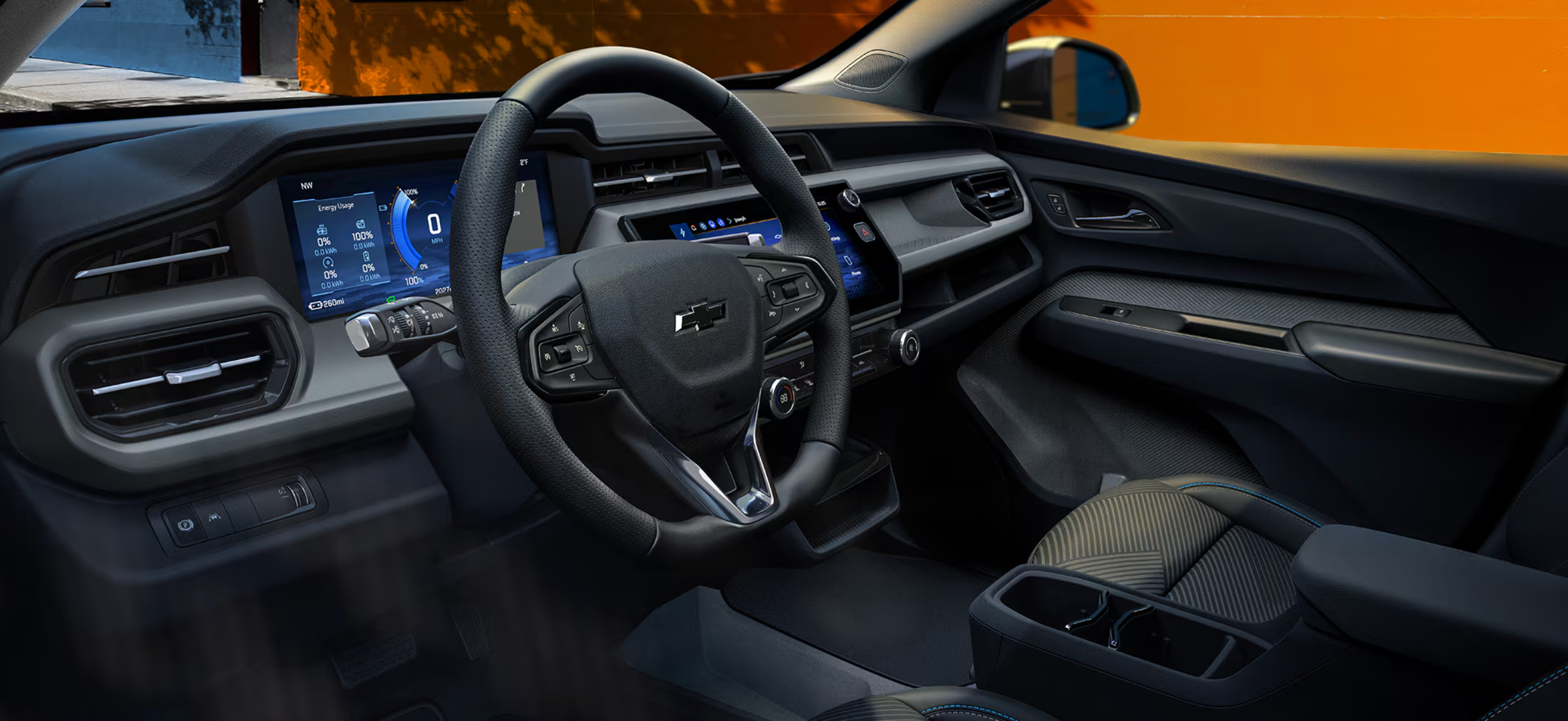 Interior of 2027 Chevrolet Bolt in Marietta, OH